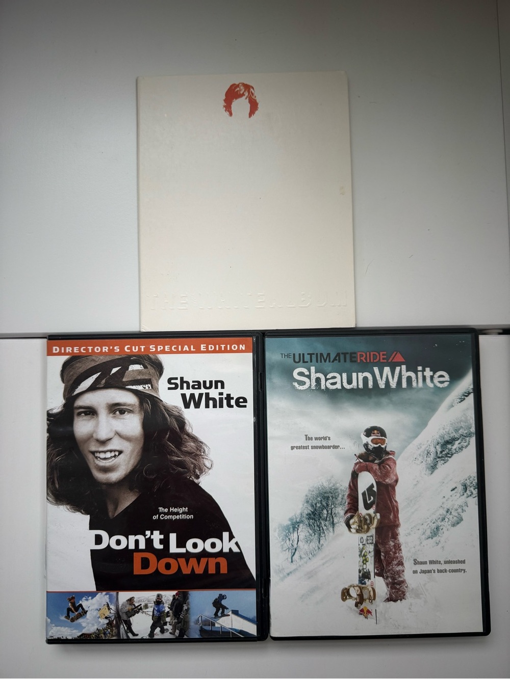 Shaun White Retro Snowboard Films DVDs Set of 3